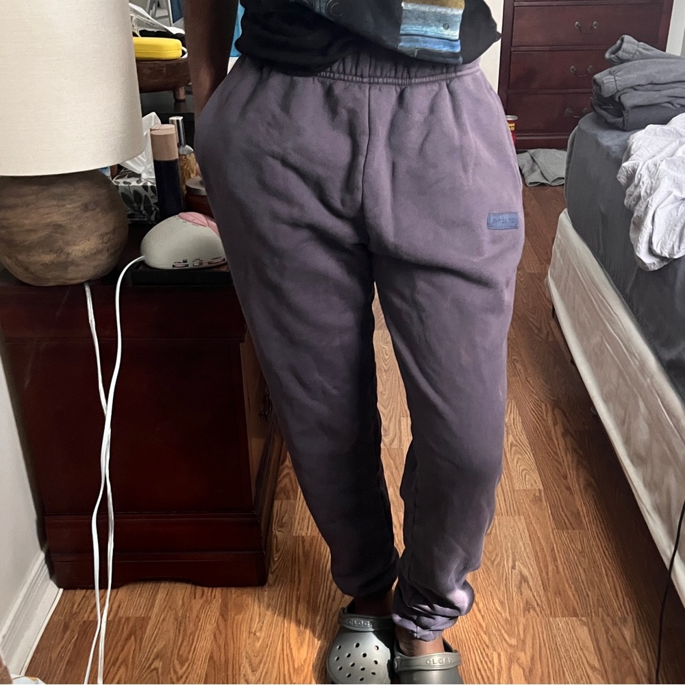 Set Active - Purple/Grey Jogger Sweatpants (s)